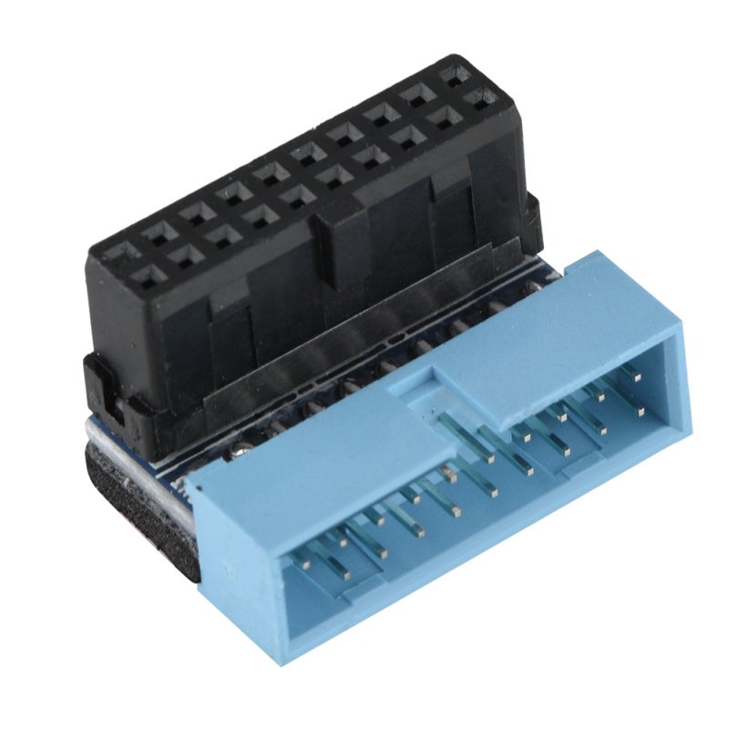 USB Motherboard Header 14mm Low-Profile Adapter - USB3.0 19-Pin Connector for Compact PC Builds - Image 3