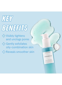 HERBIVORE Aquarius Bha + Blue Tansy Clarity Cleanser Deep Cleansing Gentle Exfoliation For Oilycombination Skin Plantbased Vegan Crueltyfree 3.3 Oz  - Image 2