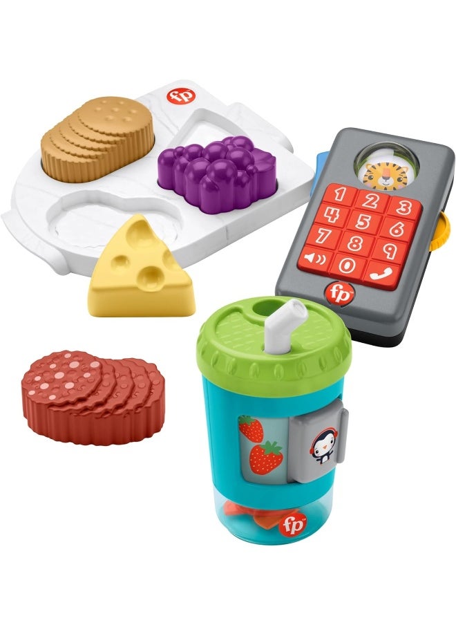 Fisher-Price Fisher-Price Hello Role Play Play Kit, Curated Gift Set of Pretend Play Toys for Infants and Toddlers Ages 12 Months and Up  - Image 1