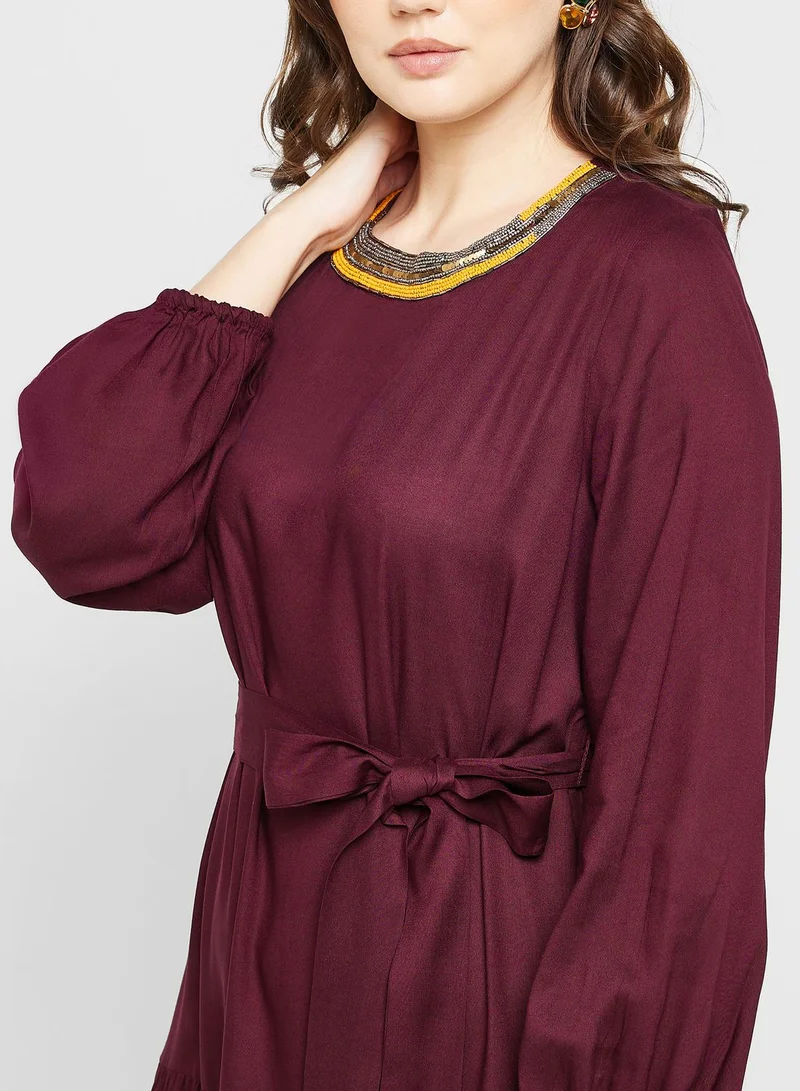 Khizana Tiered Ruffle Dress