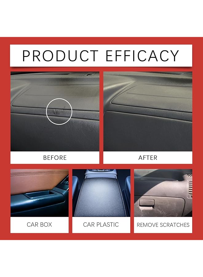 KASTWAVE Leather Cleaning Paste With Sponge, Multifunctional Leather Care Cream For Car Interiors, Furniture, Shoes – Gentle Restoration & Stain Removal (1Pcs) - Image 4