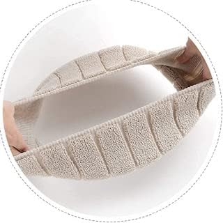 KERFORA Washable Soft Toilet Seat Cushion Cover Stretchable Toilet Seat Lid Cover Mat Easy Installation Toilet Seat Pad Pack of 1 - Image 5