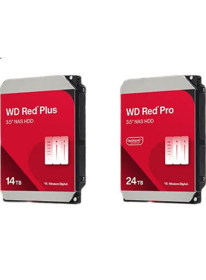 Western Digital Western Digital (Wd) Nas Hard Drive, Wd Red Plus, 4Tb Private Cloud, 5400 Rpm, 256Mb Cache, Sata Cmr Vertical Network Storage, 3.5-Inch, Wd40Efpx - Image 3
