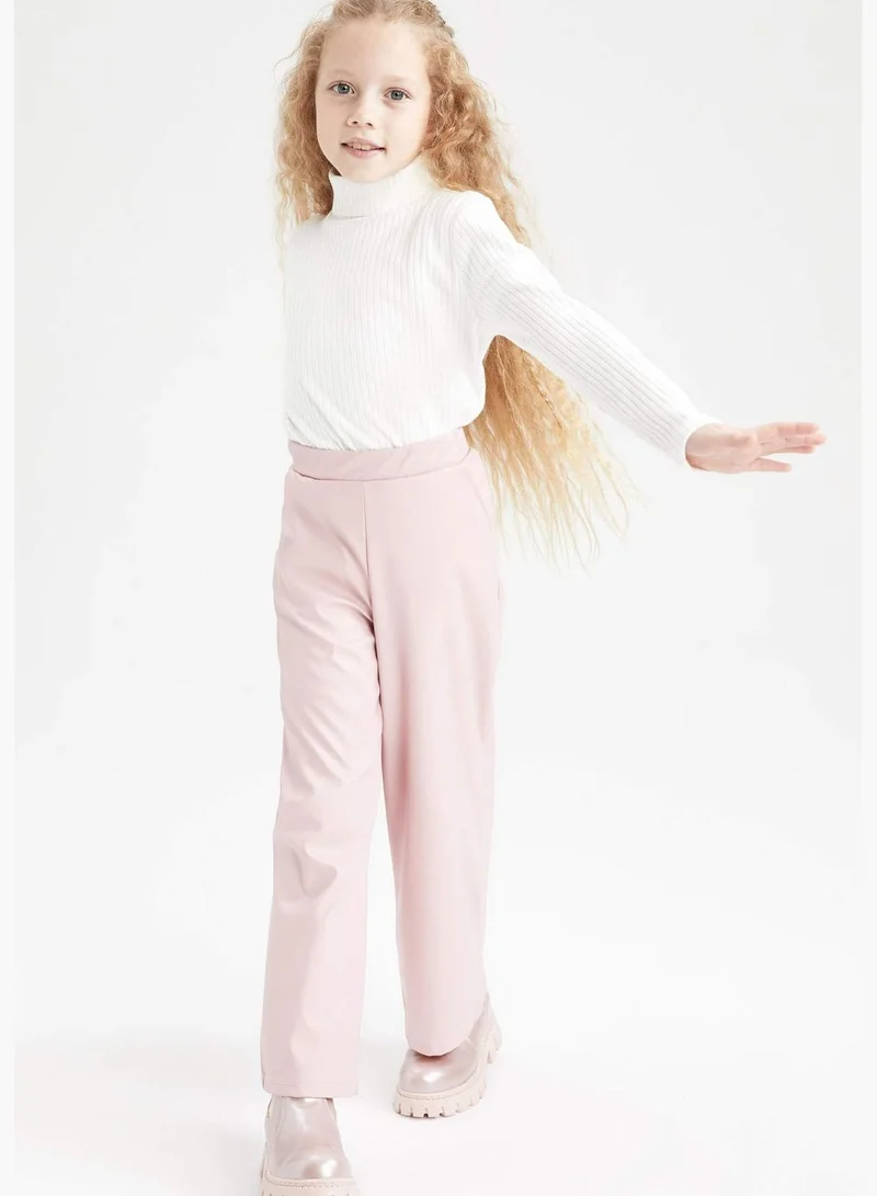 ديفاكتو New Year Girl Wide Leg Knitted Leggings