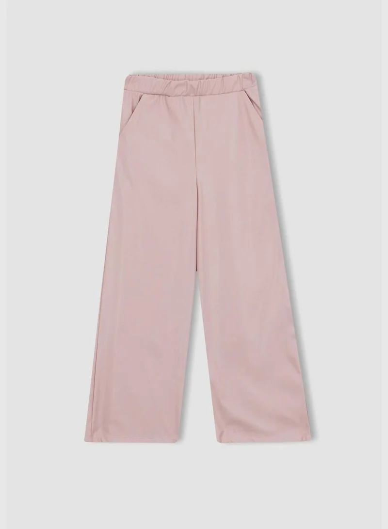 ديفاكتو New Year Girl Wide Leg Knitted Leggings