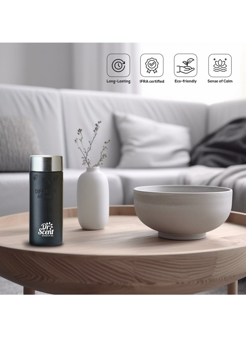 Dr Scent Dr Scent Diffuser Aroma Crystal, Feel the Distinctive Notes of Apple Juice, with Fresh Sicilian Lemon and Notes of Peach, Ending with Strong Notes of Apple Blossom (170ml)  - Image 5