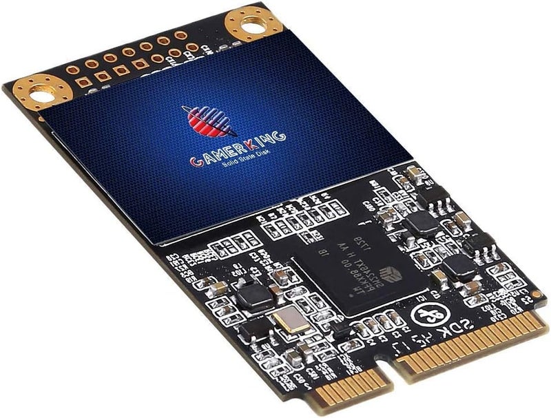 (SSD) mSATA 256GB - - SATA III 6Gb/s | High Performance Hard Drive for Desktop Laptop SATA3 6Gb/s Mini PC(256GB, MSATA) - Image 1