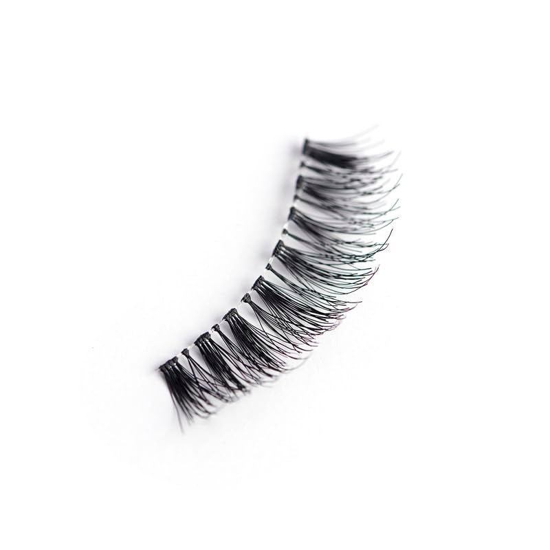 Uroparis PRO 6 Eyelashes for Women — Handmade Eye Lashes | Lightweight False Lashes with Premium Virgin Hair | Invisible Band | For Glam Look & Enhance Beauty (Black) - 1 Pair - Image 4