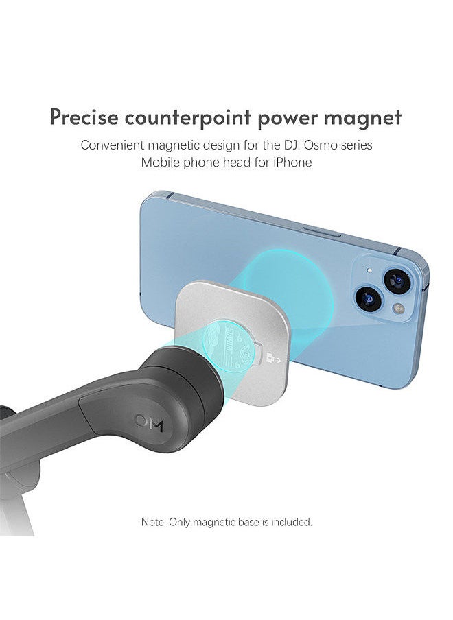 STARTRC STARTRC Portable Magnetic Phone Mount Phone Holder Phone Tripod Mount Compatible with DJI OSmo Mobile 6/6/SE iPhone Series and More  - Image 3