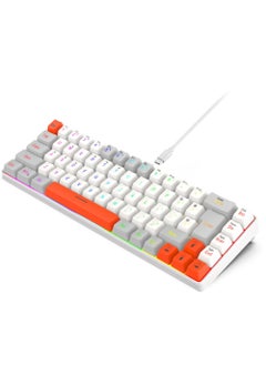 Grey White Orange68