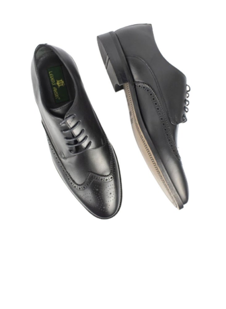 Levent Classic Genuine Leather
 Lace Up Shoes - Image 4