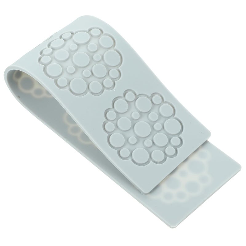 Heat Resistant Silicone Fondant Mold Round 5 Cavity Reusable Baking Tool - Image 2