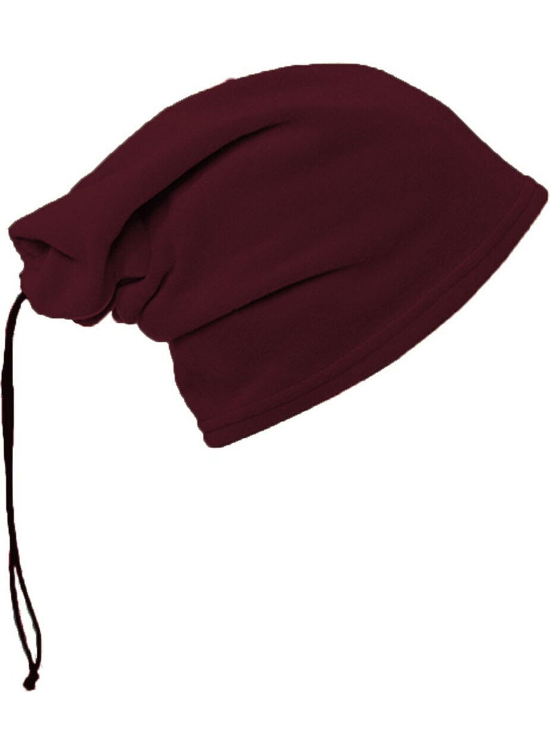 Hepsine Rakip - Rival of All Women's Men's Fleece Neck Collar Winter Drawstring Beanie Thermal Warm Unisex - Image 1