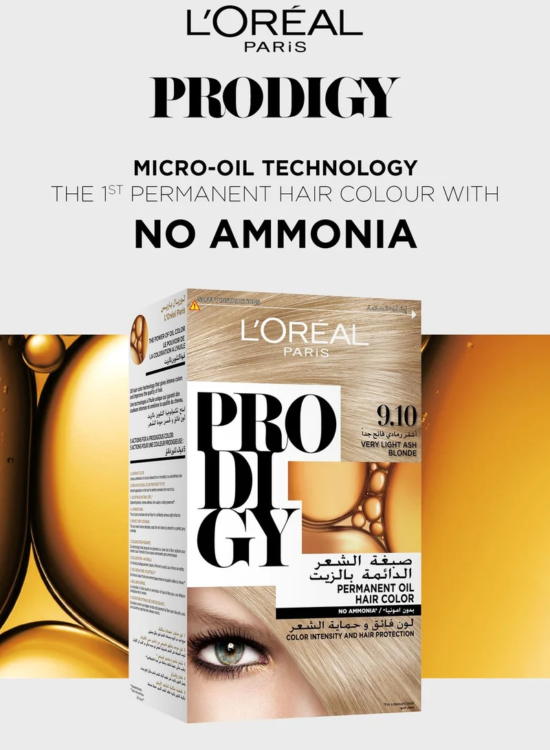 L'OREAL PARIS Prodigy Permanent Hair Color 9.1 Whitegold