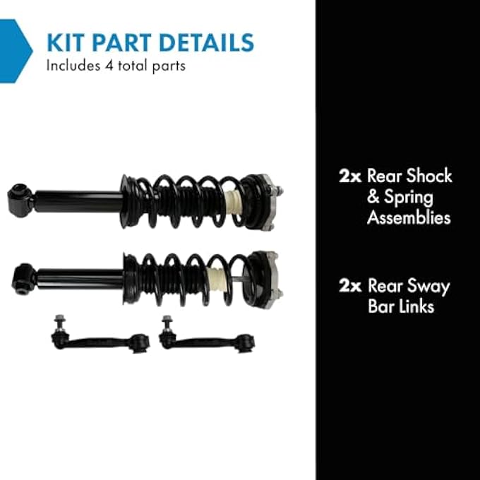 تي آر كيو طقم التعليق الخلفي المتوافق مع سيارة بي ام دبليو X4 الخلفية موديل 2018 - Image 3