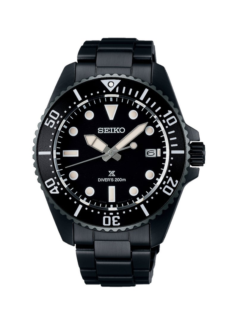 سيكو Seiko Prospex Solar Black Dial Men's Watch SNE599