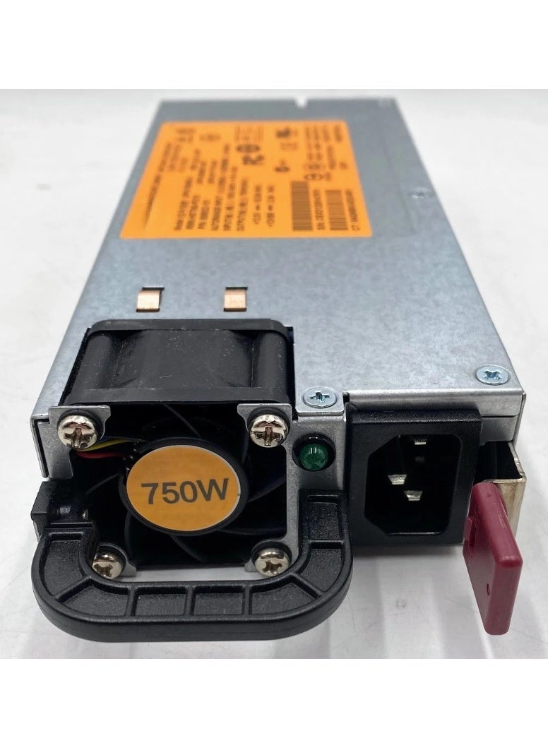 Power Supply 511778-001/HSTNS-PL18 750W Hot-Plug for ProLiant DL360 G7/DL380 G7/DL360p G8/DL380p G8 - Image 1