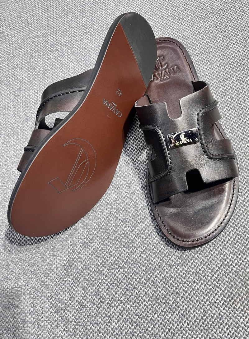 CAVANA Casual leather sandals - Image 3