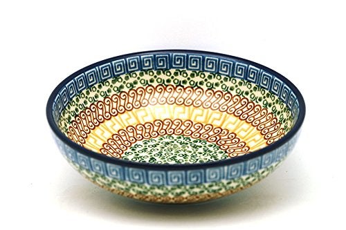 Polish Pottery Gallery Polish Pottery Bowl - Contemporary Salad - Autumn - Image 1
