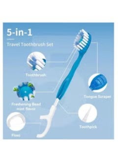 Toothbrush and toothpaste with dental floss 10 pieces - pzsku/Z1E4DEBC5E384F05B68F1Z/45/_/1740340319/7039a945-ad01-4d9e-87b1-ab4ce2bc83ac