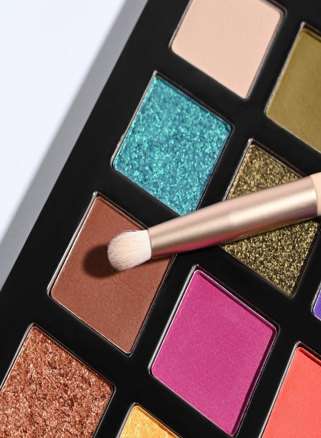 Milagro Beauty Eye Target Blending Pencil Brush 54 - Perfect for Eyeshadow, Highlighting & Smudging, Fluffy Bristles for Seamless Color Blending, Powder & Cream Application, Precision Tool - Image 2