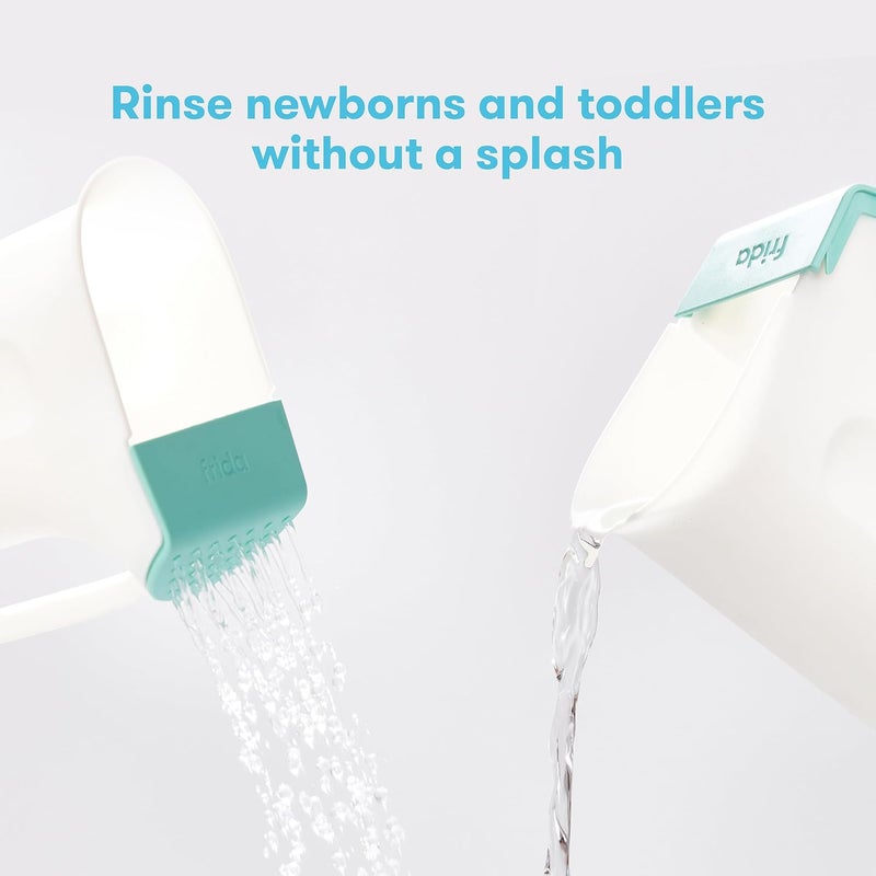 Baby Baby Bath Upgrade Kit | Infant and Toddler Bath Essentials, Rinser Cup, Baby Bath Silicone Brush, Bath Bombs, Essential Oil Vapor Drops - Image 3