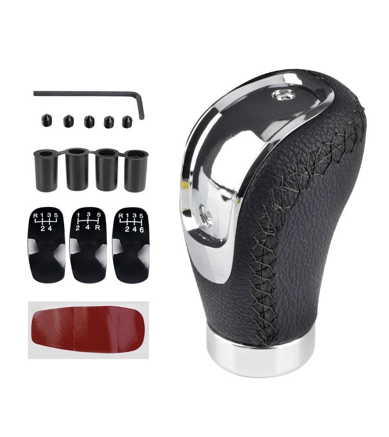Red Universal 5 6 Speed Manual Gear Shift Knob Extended Gear Stick - Image 3