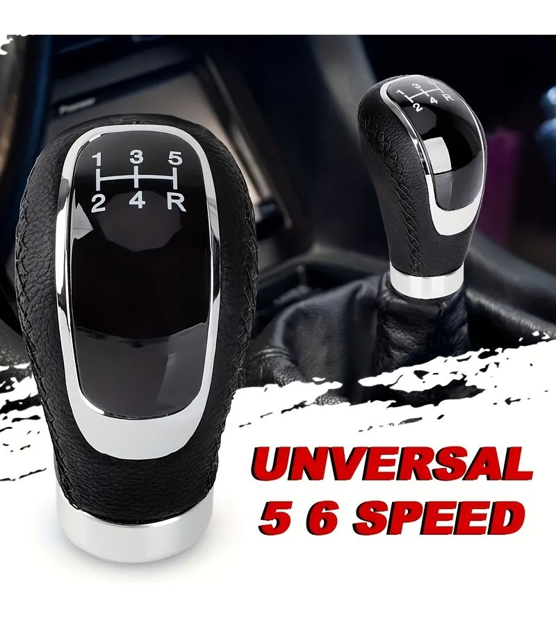 Red Universal 5 6 Speed Manual Gear Shift Knob Extended Gear Stick - Image 4