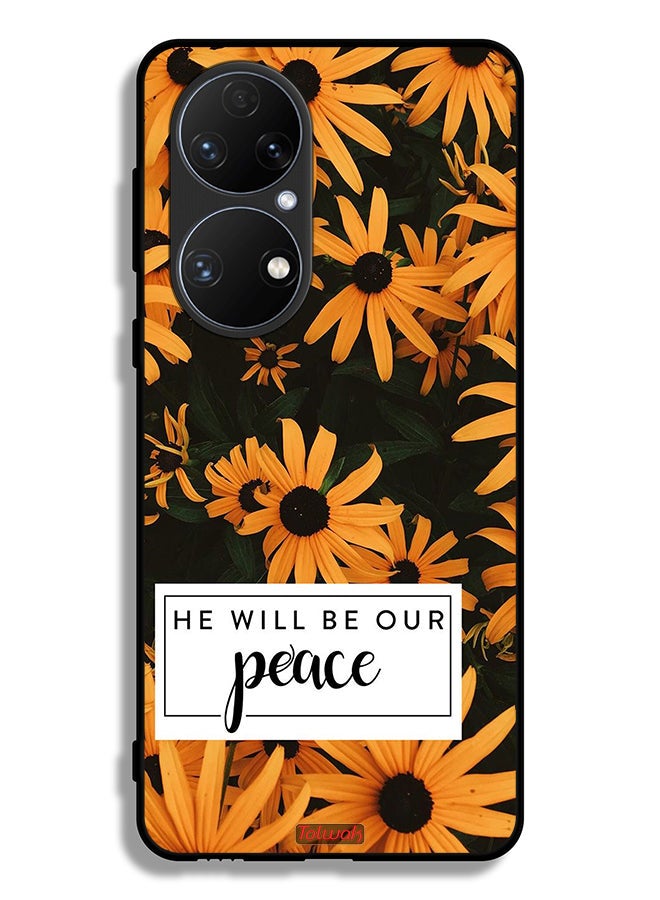 Tolwak Huawei P50E Protective Case Cover He Will Be Our Peace - Image 2