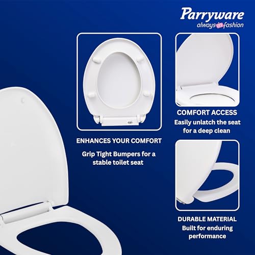 Parryware Cascade NXT Toilet Seat Cover Regular Closing | PP Toilet Seat Cover | For Bathroom Fixtures | E82991C - Image 5