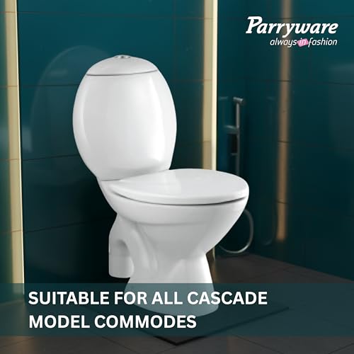 Parryware Cascade NXT Toilet Seat Cover Regular Closing | PP Toilet Seat Cover | For Bathroom Fixtures | E82991C - Image 4