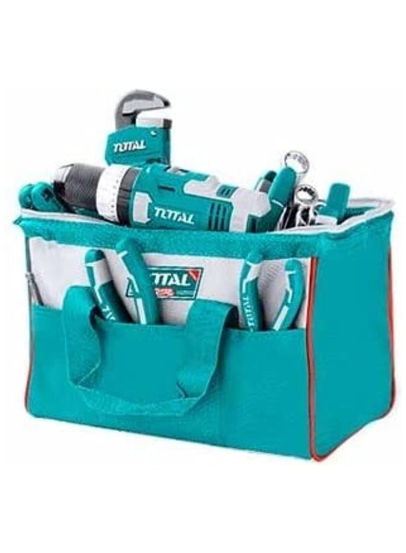 TOTAL Tools Bag Designed With 14 Pockets 16 Inch THT261625 - Image 4