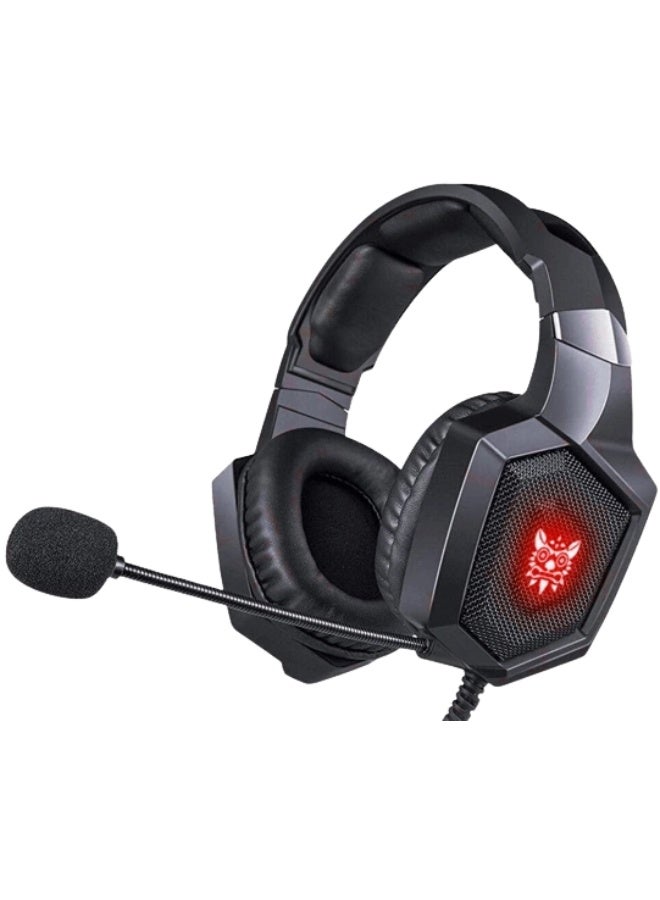 ONIKUMA K8 Wired Gaming Headphone - Black - Image 1