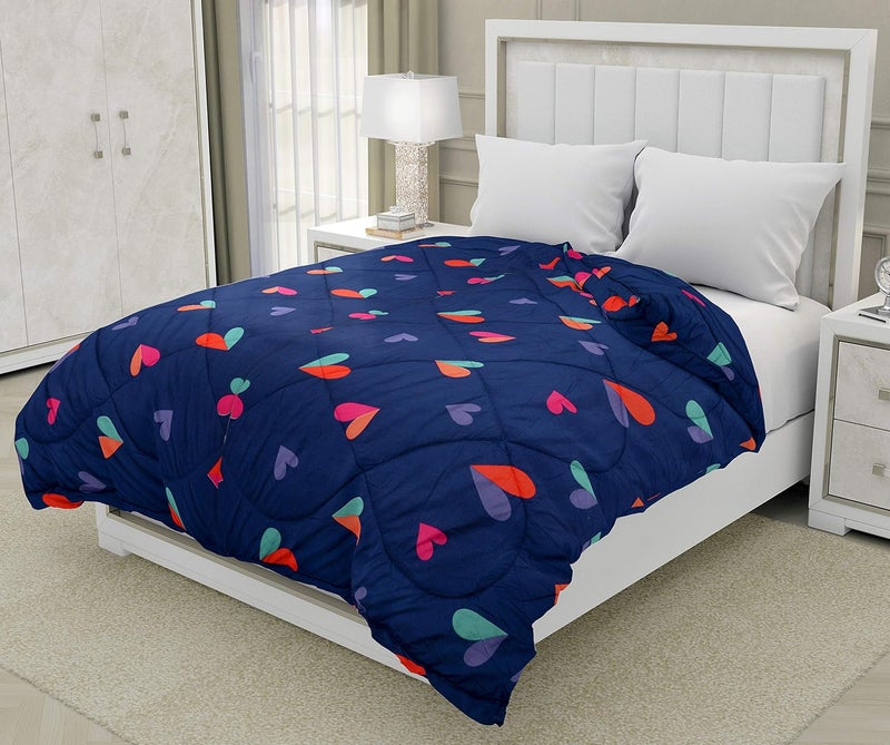 RRC Super Soft Microfiber Quilted ComforterQuilt Bed Cover for Single60X90Inches Size Bed Luxury Breathable 220 GSM Cozy Super Soft Printed Comforter - Image 2