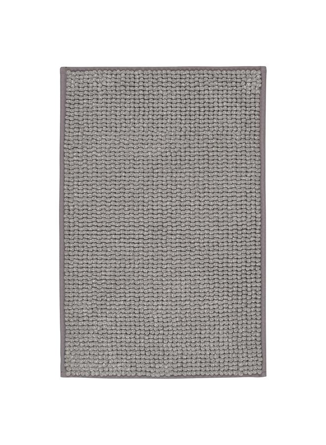 erorex Bath mat, grey-white/mélange, 40x60 cm - Image 1