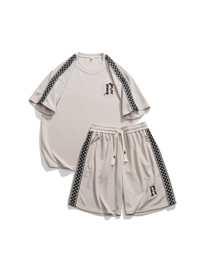 KUYING New Fashion Versatile Short Sleeve Set 