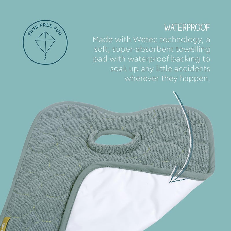 Koo-di Oopsie Do Do Baby Car Seat Protector & Pushchair Liner - Waterproof & Absorbent Seat Pad for Potty Training - Image 4