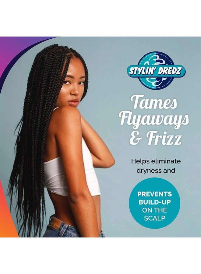 Stylin Dredz شمع جل مولدين مع زيت شجرة الشاي - التواء وقفل - تثبيت أقصى (500 مل، عبوة من 2) - Image 4