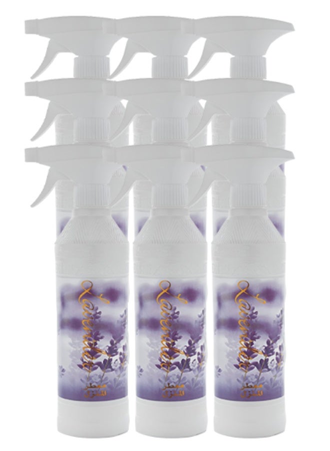 Banafa 9 Pieces Lavender House Freshener 500ml - Image 1
