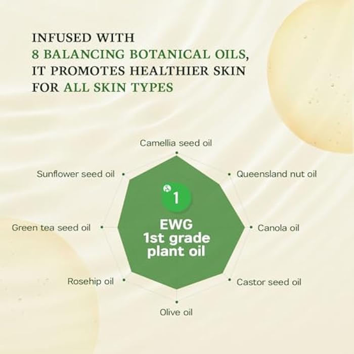 SanDaWha SKINCURE Camellia Natural Mild Cleansing Oil - Korean Skincare Deep Makeup Remover & Pore Cleanser for Blackheads and Sebum with 8 Plant Oils, Ideal for Sensitive Skin, 6.76 fl. oz. - Image 5