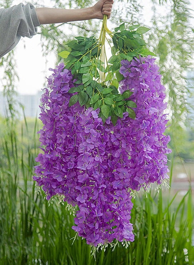 WONICE Artificial Wisteria Hanging Flowers - Image 3