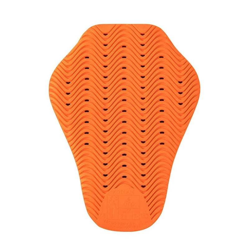 mjmoto Motorcycle Jacket Insert Protectors Motorcycle Elbow Pads Shoulder Back Pads CE Certification Level 1 Lightweight Moto Riding Protective Inside Gear Impact Protection Back Pad Yellow - Image 3