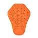 mjmoto Motorcycle Jacket Insert Protectors Motorcycle Elbow Pads Shoulder Back Pads CE Certification Level 1 Lightweight Moto Riding Protective Inside Gear Impact Protection Back Pad Yellow - Image 2