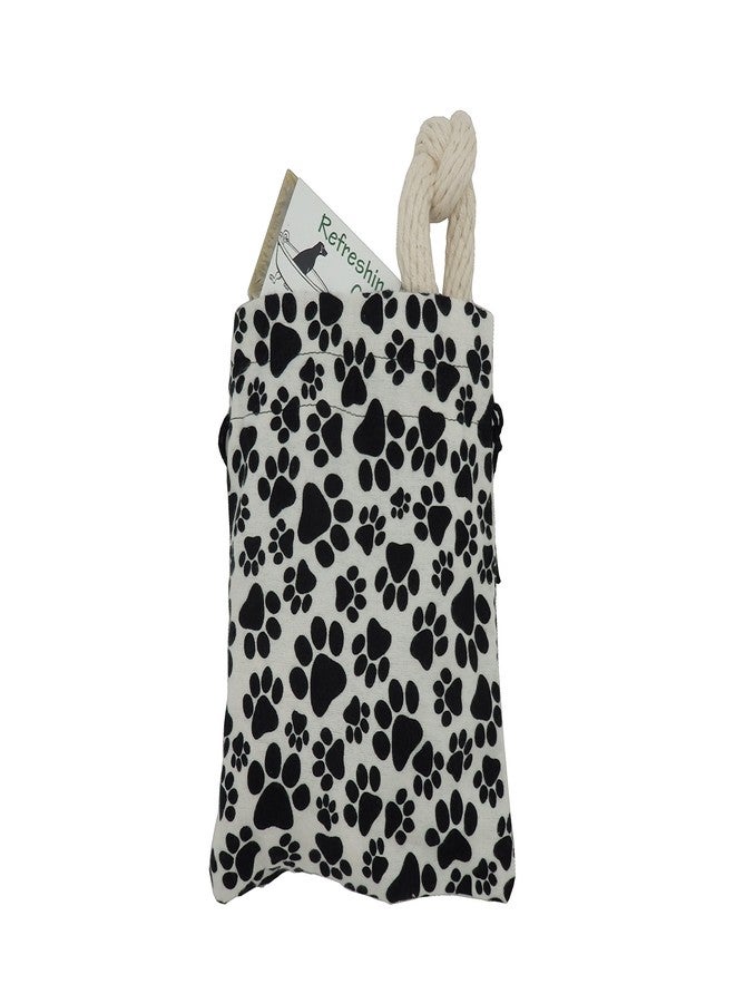 SanAndCo Soap and a Rope Dog Puppy Gift - in Reuseable Paw Print Fleece Bag - Handmade in USA - Image 4