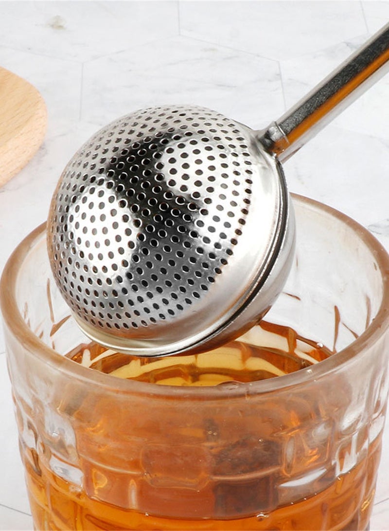 1 Pcs Full Filter Hole Stretch Loose Leaf Tea Infuser Stainless Steel Tea Ball Strainer ﻿  - Image 4