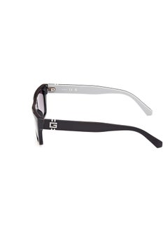 GUESS Men's UV Protection Rectangular Sunglasses - GU0012001B55 - Lens Size: 55 Mm  - Image 2