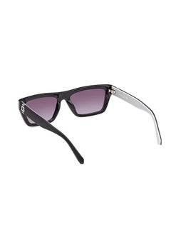 GUESS Men's UV Protection Rectangular Sunglasses - GU0012001B55 - Lens Size: 55 Mm  - Image 3