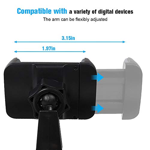 JeCar Car Dashboard Cellphone Holder Mount for Ford F150 2015 2016 2017 2018 2019 2020 - Image 3
