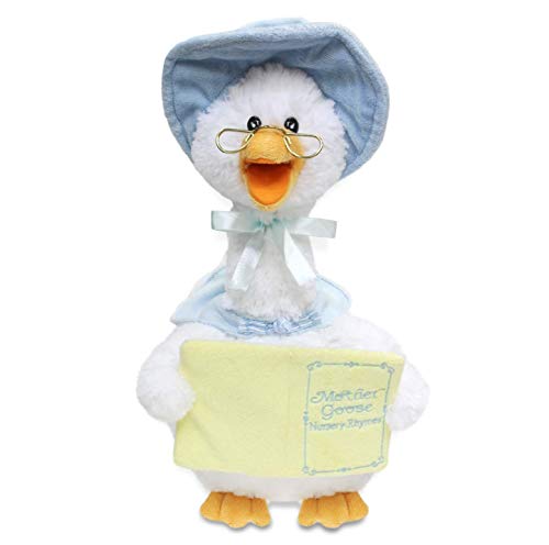 Cuddle Barn  Mother Goose Animated Stuffed Animal Talking StoryTelling Plush Toy for Kids 14 - Image 1