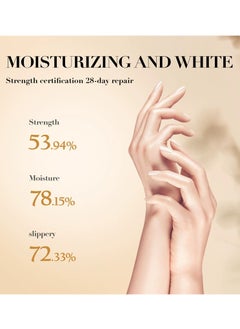 SADOER 2-PACKS Collagen Anti Wrinkle Hand Cream, Nourishing Whitening Moisturizing Skin Care Cream, Fast Absorbing Anti Ageing Hand Cream, Smooth And Soft Skin Crack Repair Cream To Remove Wrinkles Darkness 30g*2  - Image 5